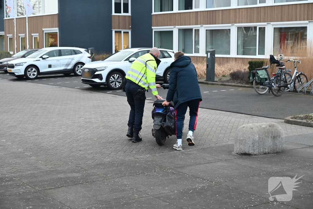 Scooterongeval leidt tot gewonden
