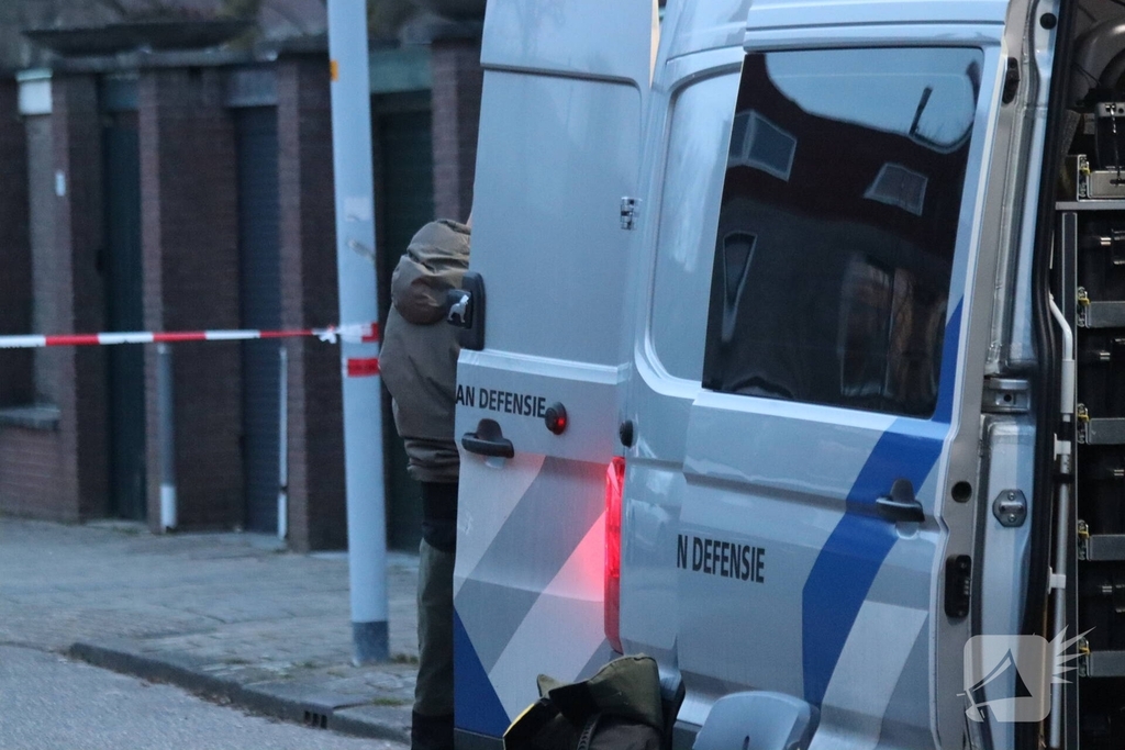 Veiligheid voorop na ontdekking explosief