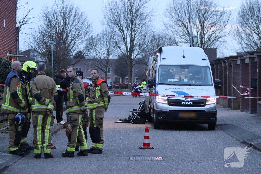 Veiligheid voorop na ontdekking explosief