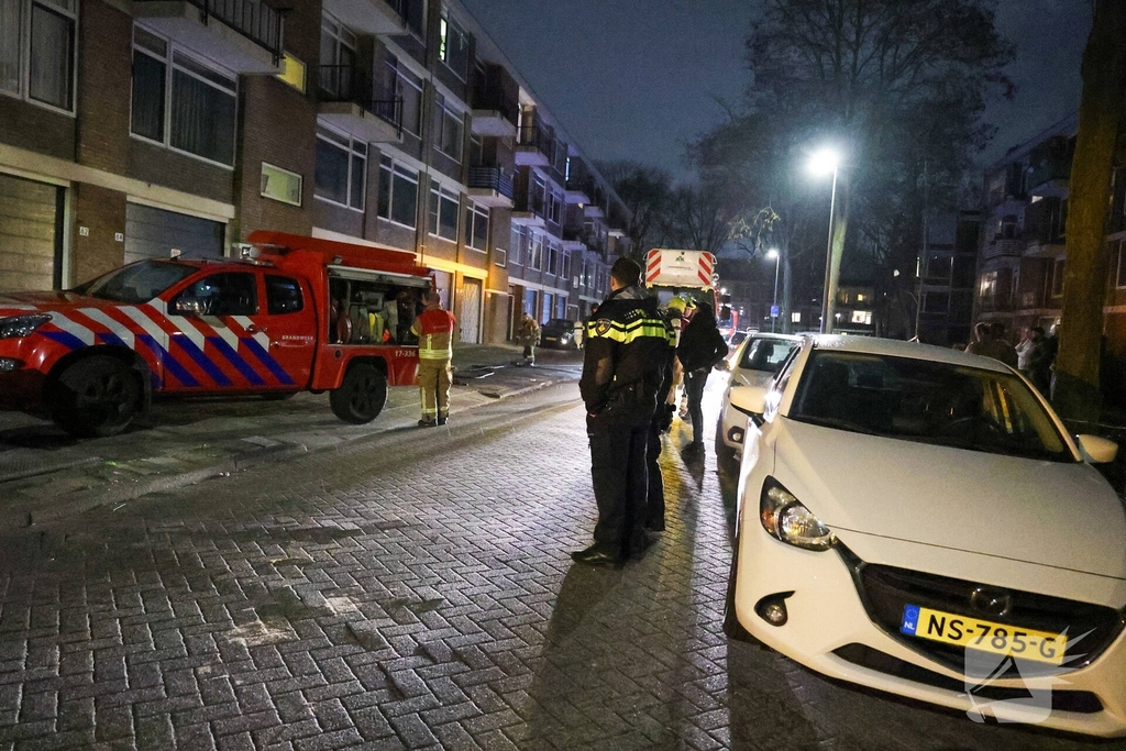 Woningbrand in Rotterdam onder controle
