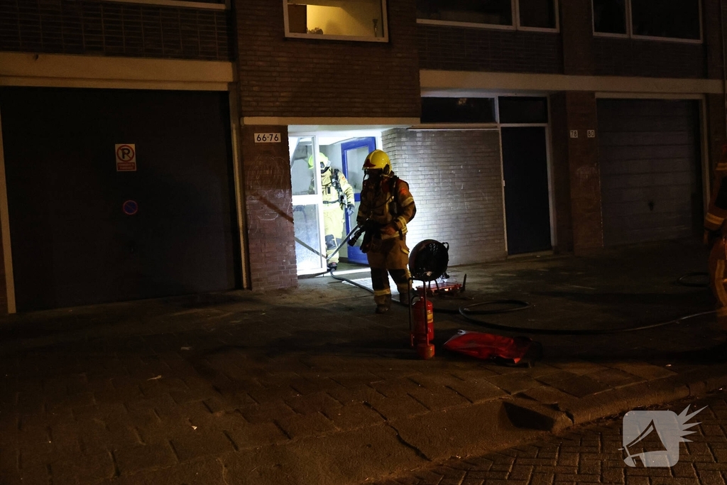 Woningbrand in Rotterdam onder controle