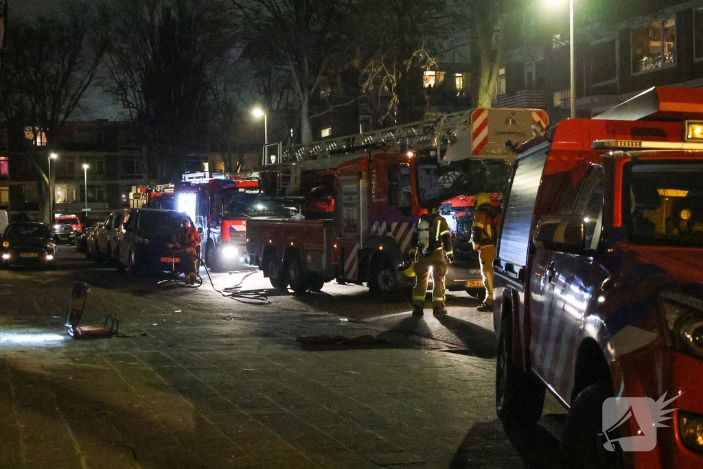 Woningbrand in Rotterdam onder controle