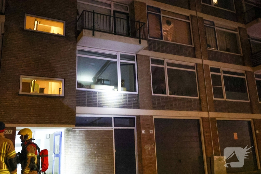 Woningbrand in Rotterdam onder controle