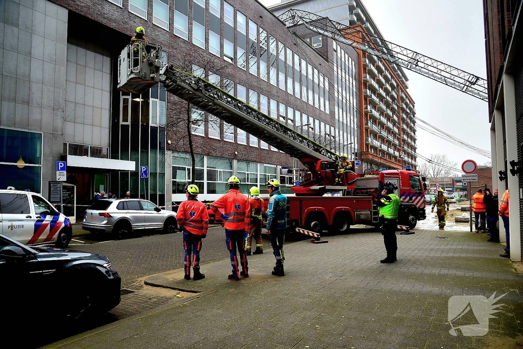 Ongeval met bouwkraan leidt tot grote inzet hulpdiensten