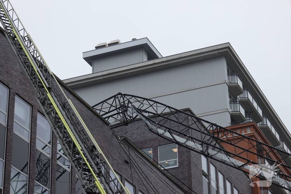 Ongeval met bouwkraan leidt tot grote inzet hulpdiensten