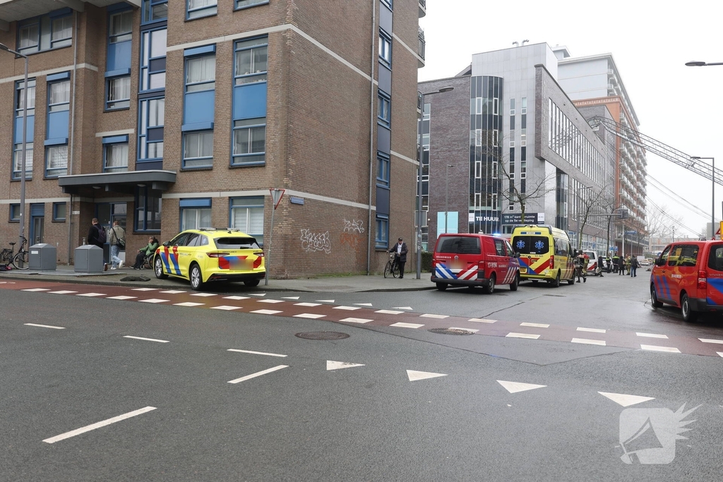 Ongeval met bouwkraan leidt tot grote inzet hulpdiensten