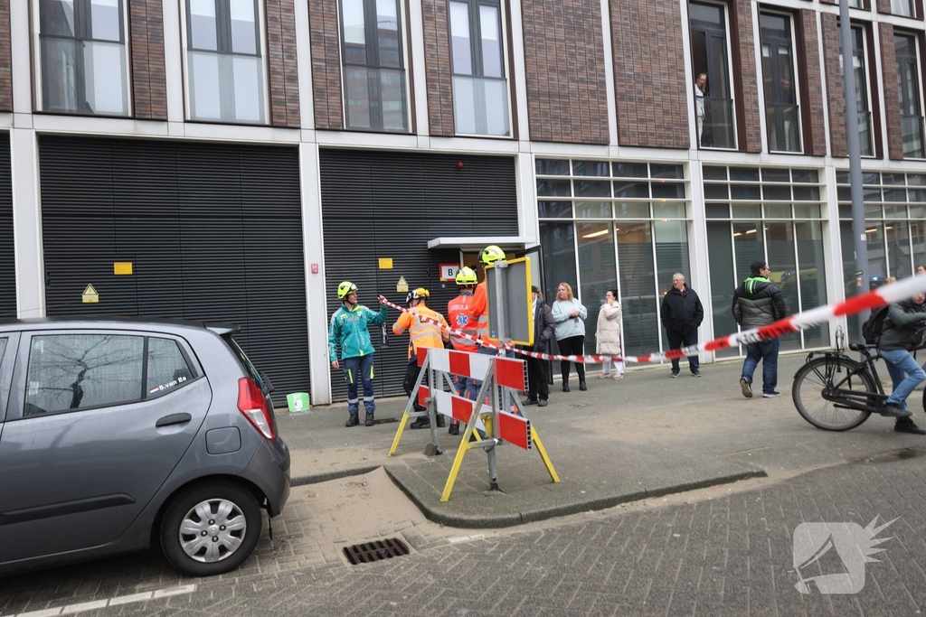 Ongeval met bouwkraan leidt tot grote inzet hulpdiensten