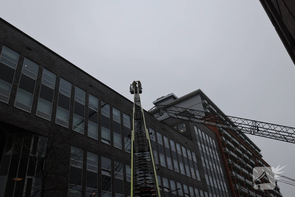 Ongeval met bouwkraan leidt tot grote inzet hulpdiensten