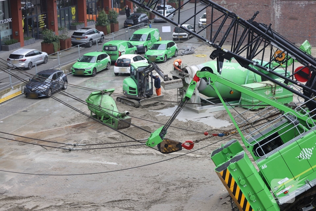 Ongeval met bouwkraan leidt tot grote inzet hulpdiensten