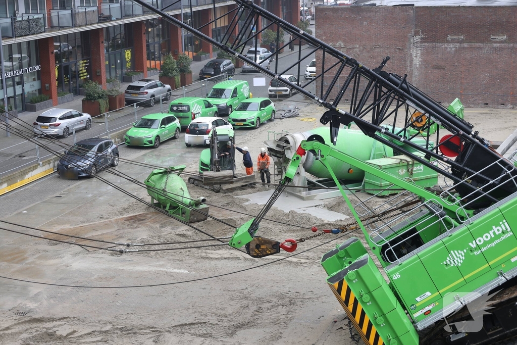 Ongeval met bouwkraan leidt tot grote inzet hulpdiensten