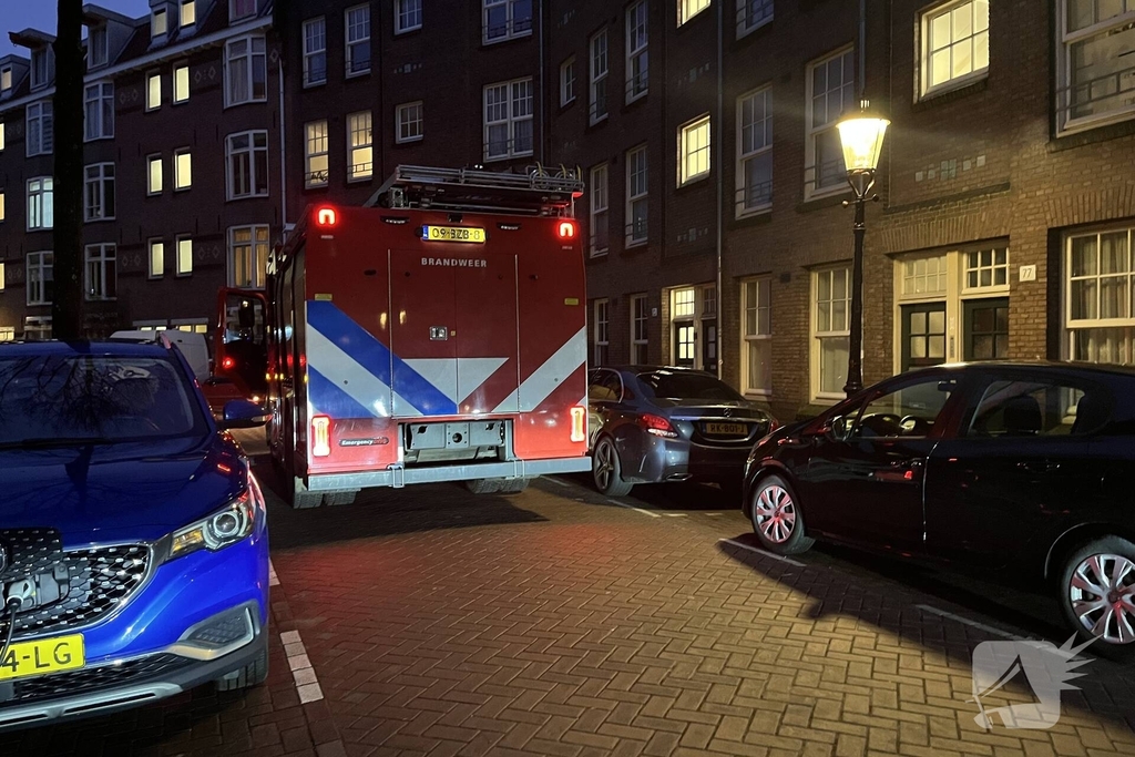 Brand in keuken van woning snel onder controle