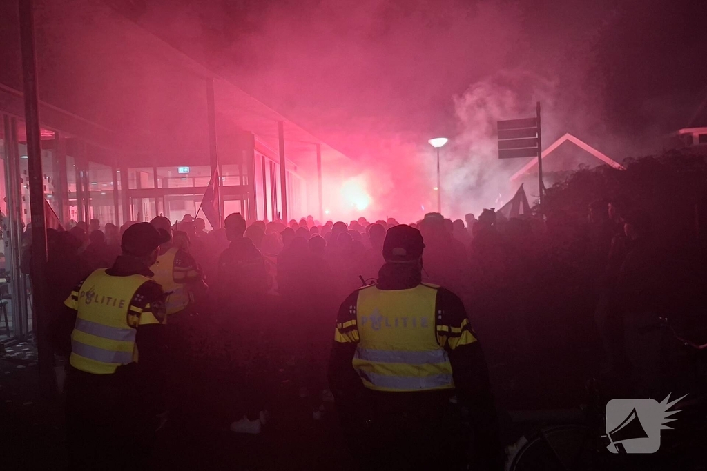 Grote opkomst bij demonstratie tegen AZC