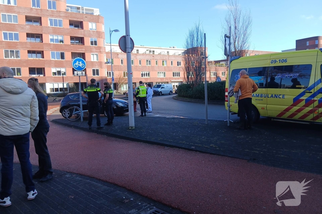 Gewonde na botsing tussen fietser en auto