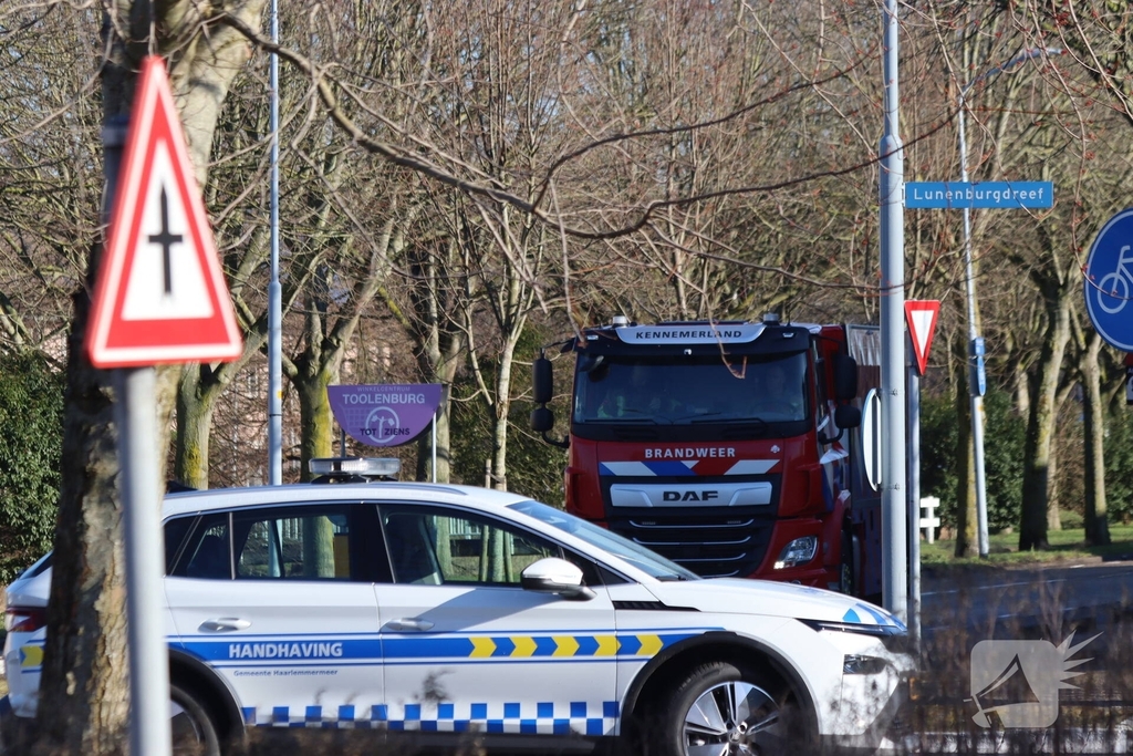 Meerdere woningen ontruimd door felle brand in seniorenflat