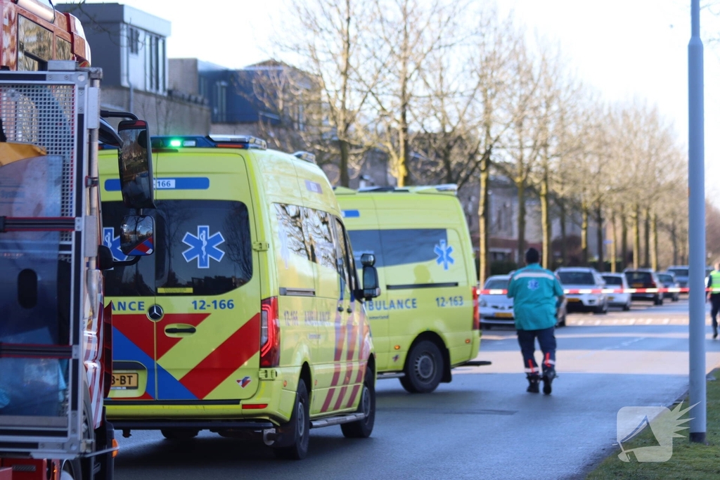 Meerdere woningen ontruimd door felle brand in seniorenflat