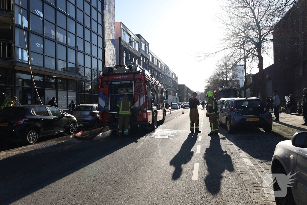 Politie pakt bewoner na woningbrand