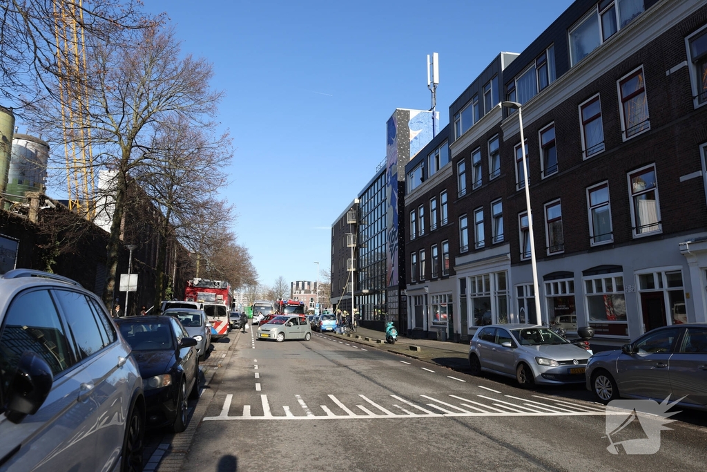 Politie pakt bewoner na woningbrand