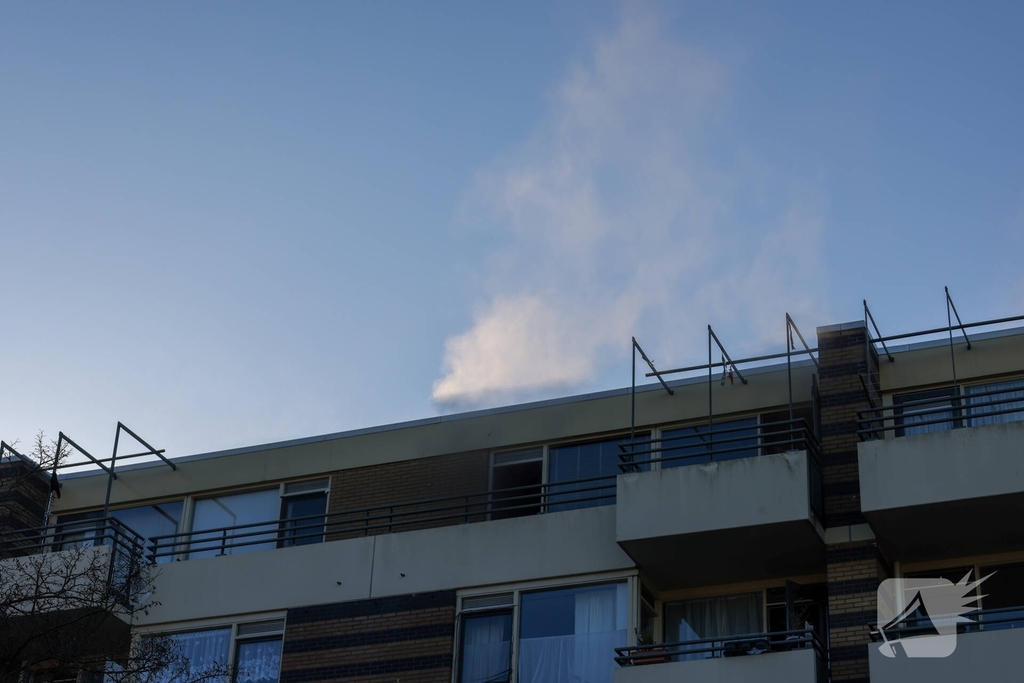 Politie pakt bewoner na woningbrand