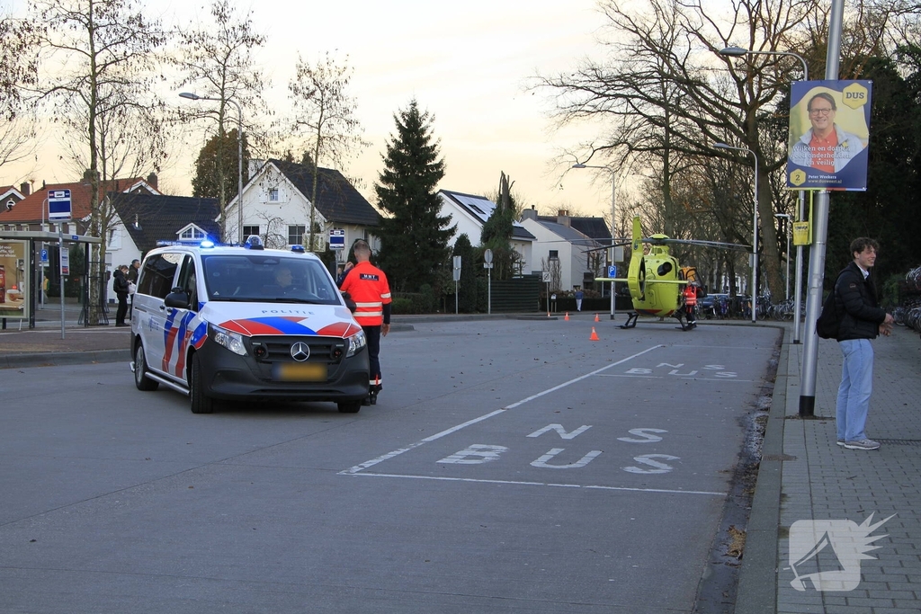 Trauma team en helikopter inzet bij medische noodsituatie