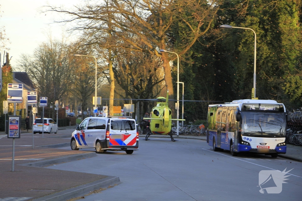Trauma team en helikopter inzet bij medische noodsituatie