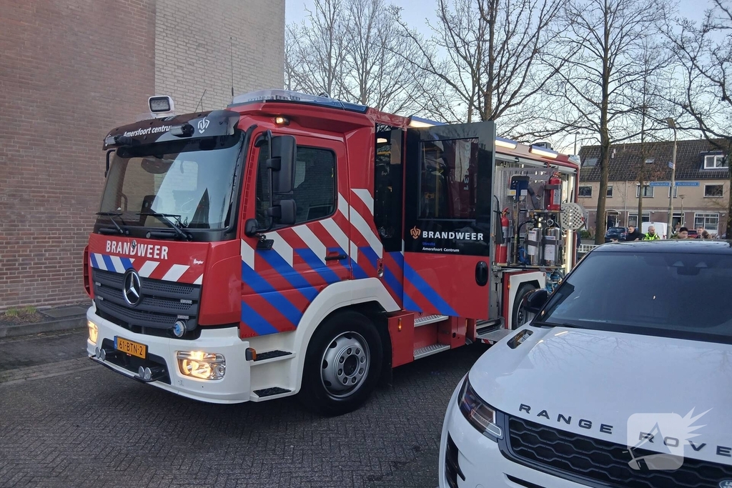 Rookontwikkeling bij woningbrand