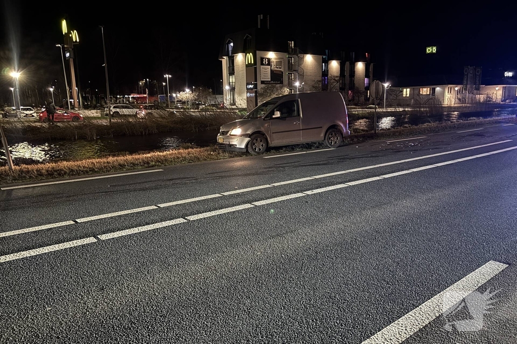 Tijdelijke verkeershinder door ongeval