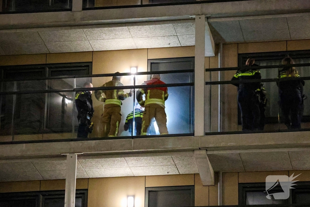 Loos alarm in woning leidt tot inzet hulpdiensten