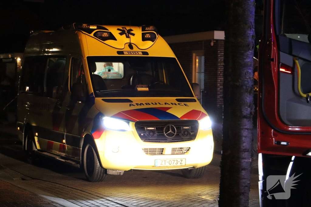 Flinke rookontwikkeling bij woningbrand