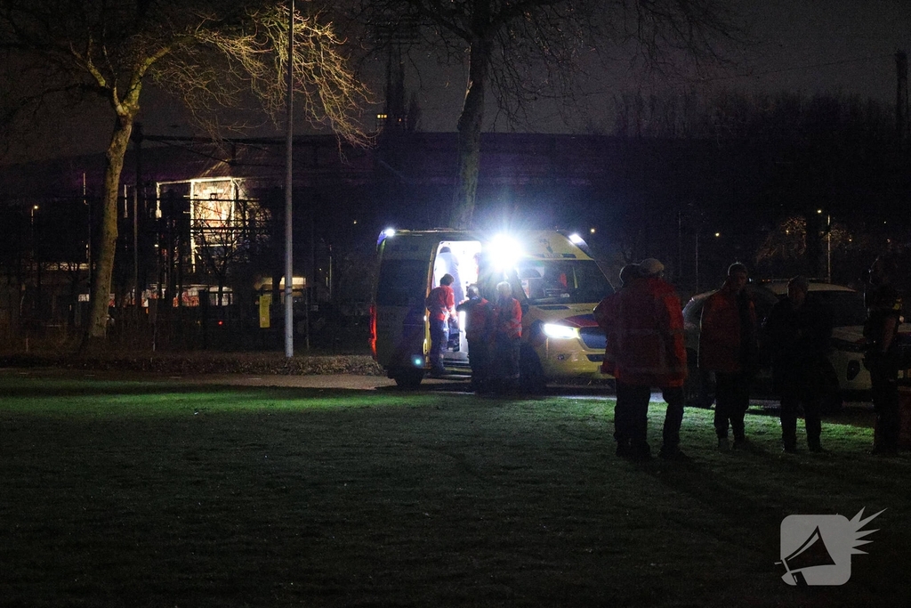 Scooters botsen frontaal op fietspad