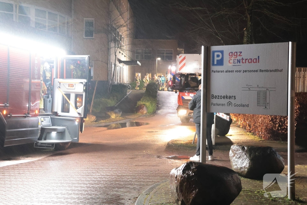 Brand in GGZ-instelling leidt tot gewonde