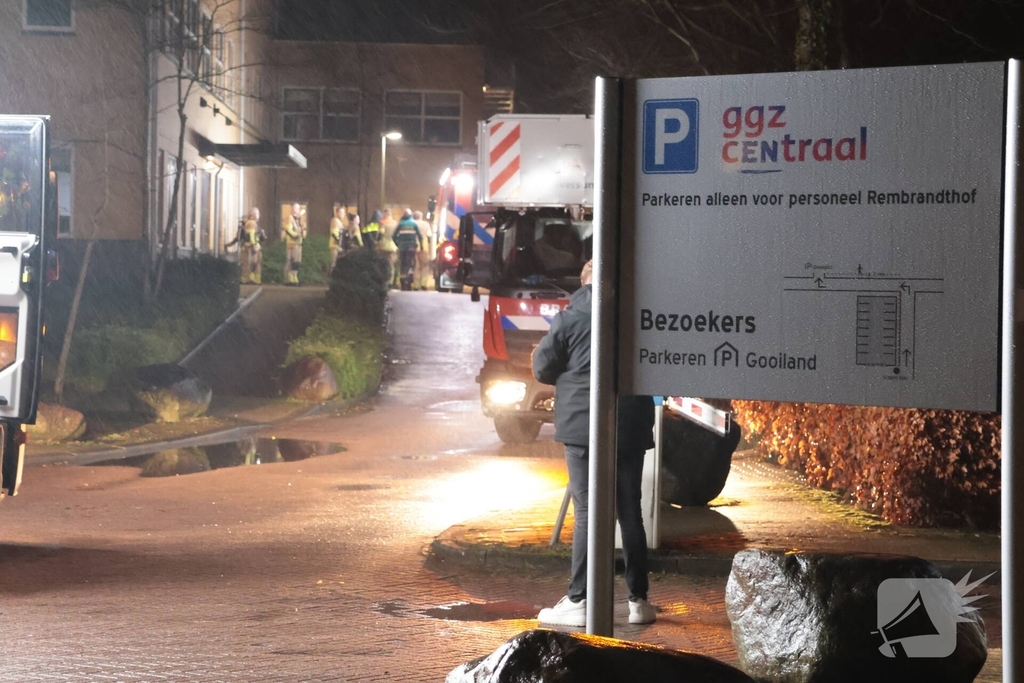 Brand in GGZ-instelling leidt tot gewonde