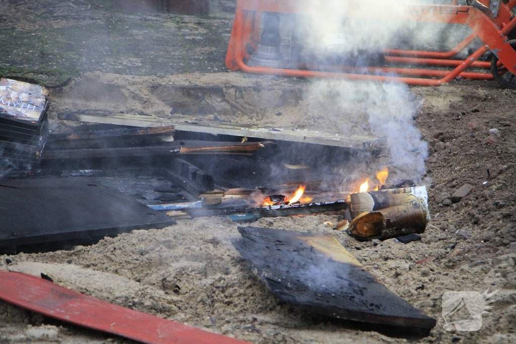 Brand op zolder van woning leidt tot ontruiming