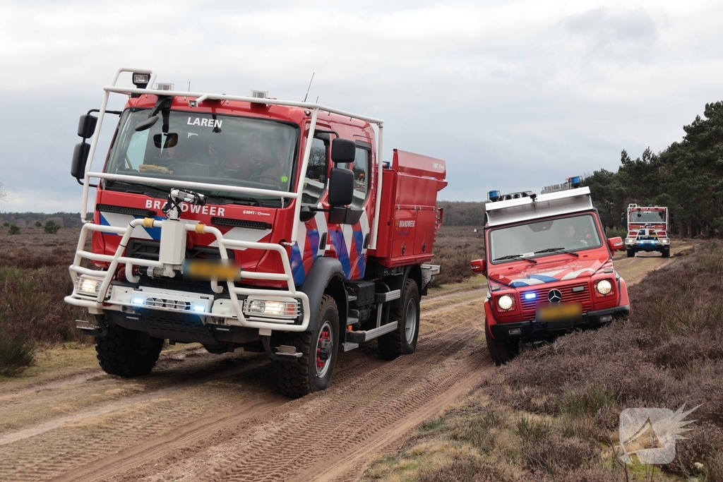 Brandweer houdt grootscheepse natuurbrand oefening