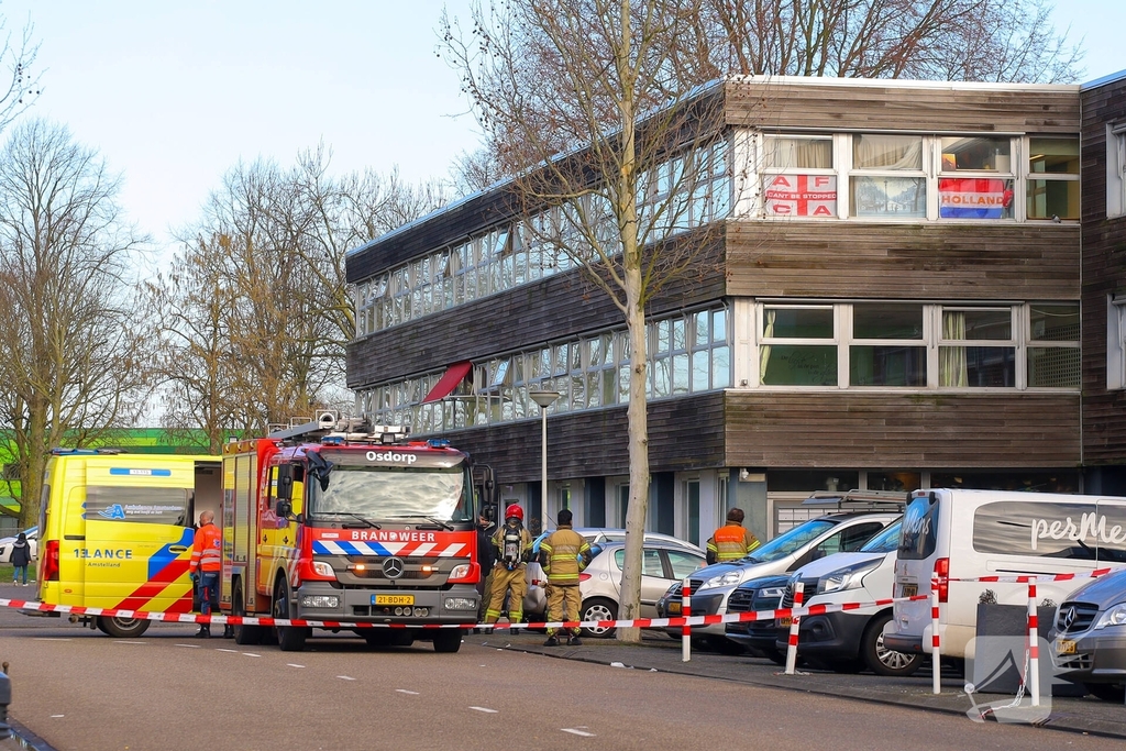 Brand in opvanglocatie voor daklozen