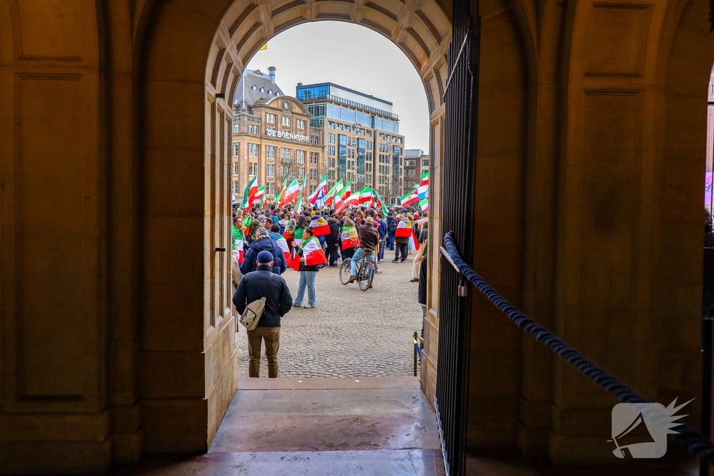 Demonstratie ter ondersteuning van Iran