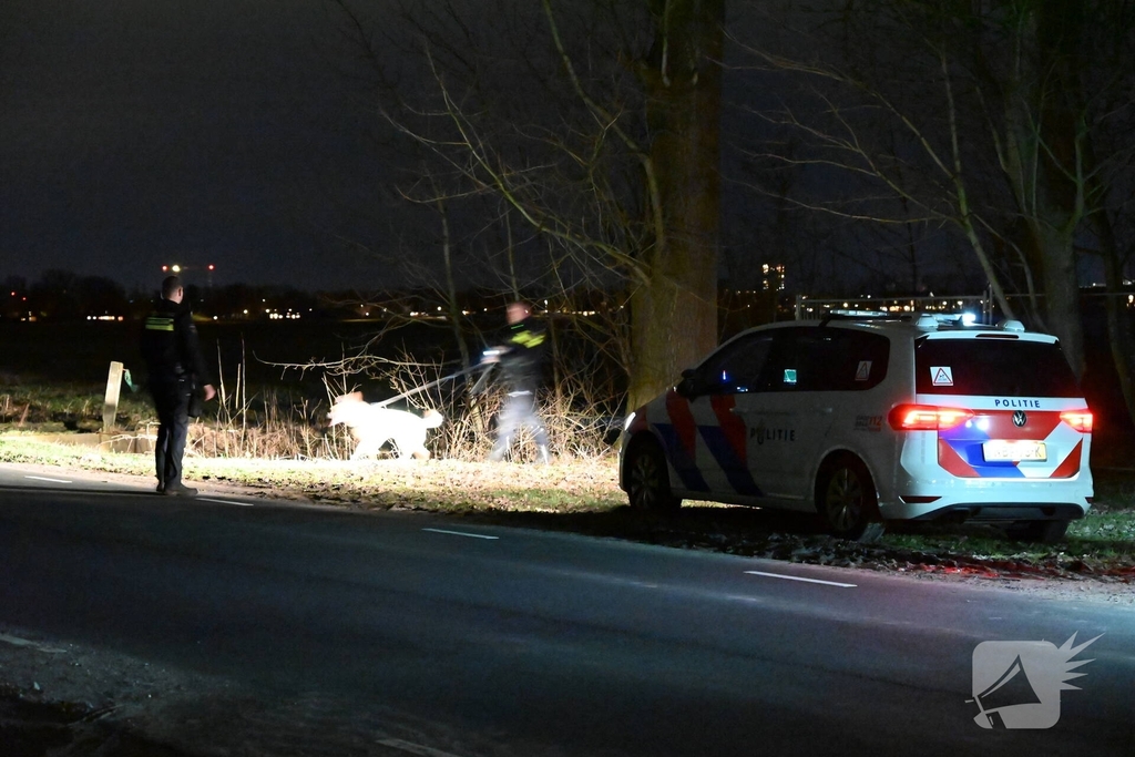 Flinke ravage na ongeval met pijlwagen, voortvluchtige bestuurder aangehouden