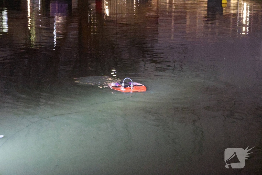 Persoon te water leidt tot grote hulpverlening