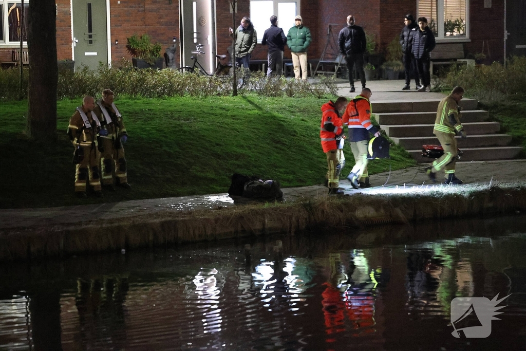 Persoon te water leidt tot grote hulpverlening