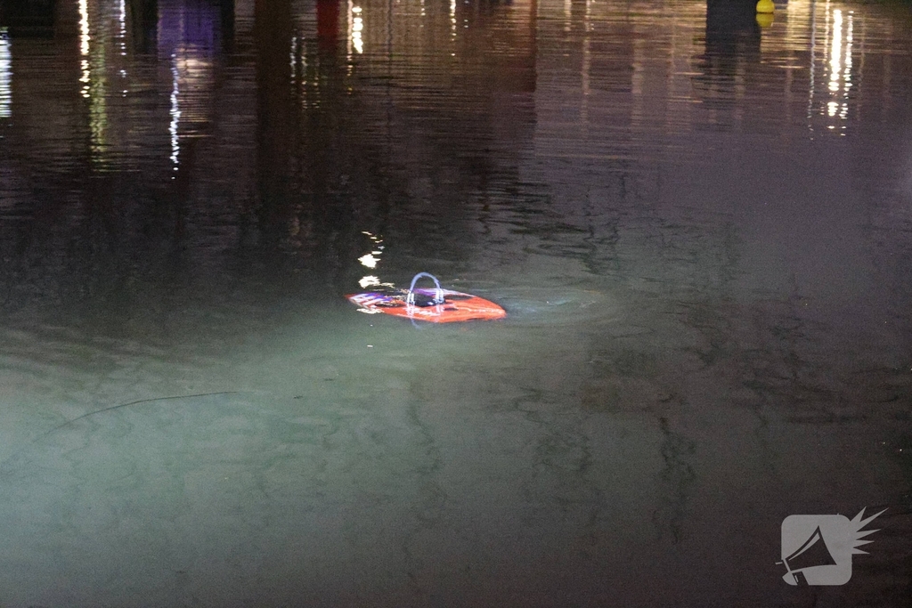 Persoon te water leidt tot grote hulpverlening