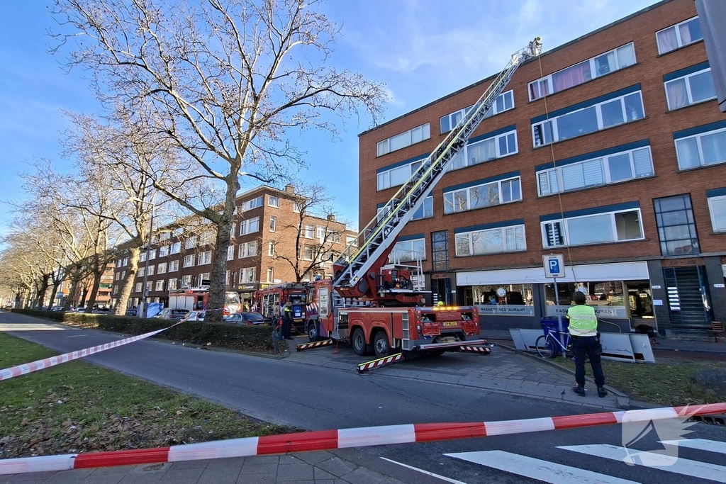Brand in bakkerij leidt tot middelbrand