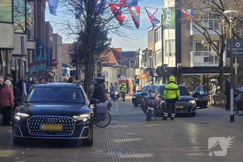 Prinses Margriet bezoekt expositie Varen voor Vrijheid