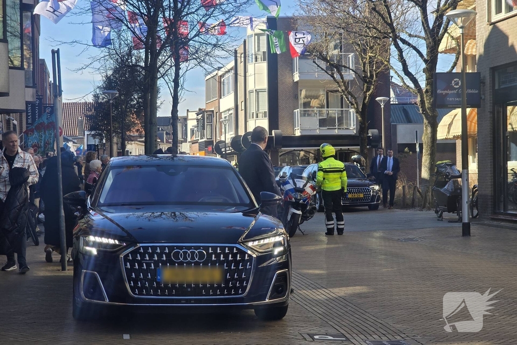 Prinses Margriet bezoekt expositie Varen voor Vrijheid