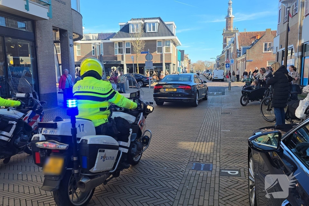 Prinses Margriet bezoekt expositie Varen voor Vrijheid