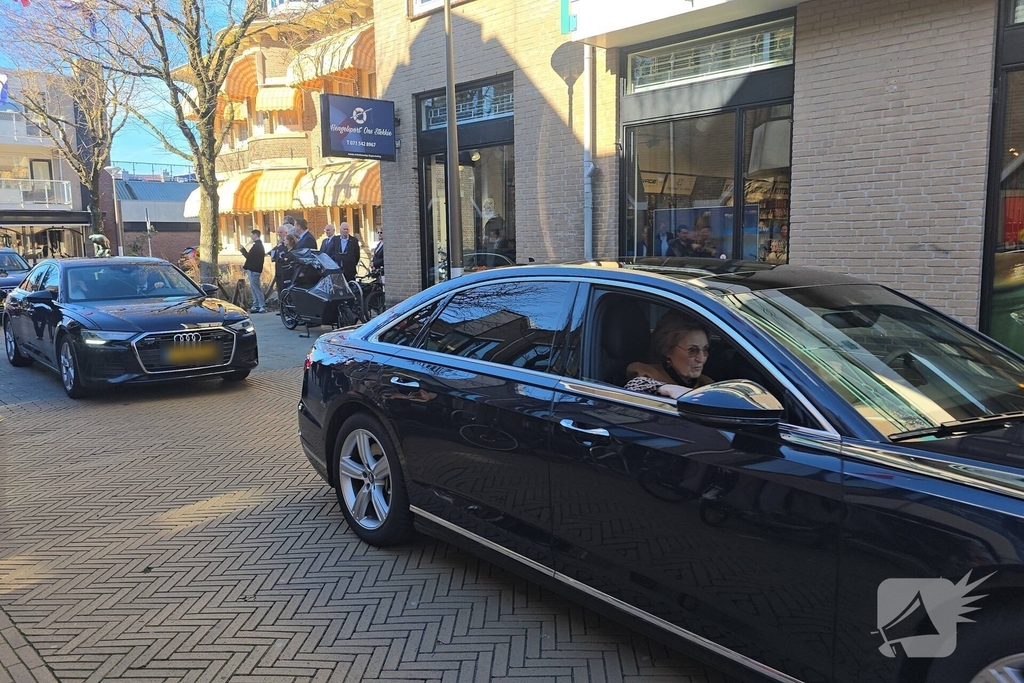 Prinses Margriet bezoekt expositie Varen voor Vrijheid