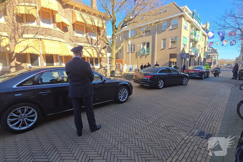 Prinses Margriet bezoekt expositie Varen voor Vrijheid