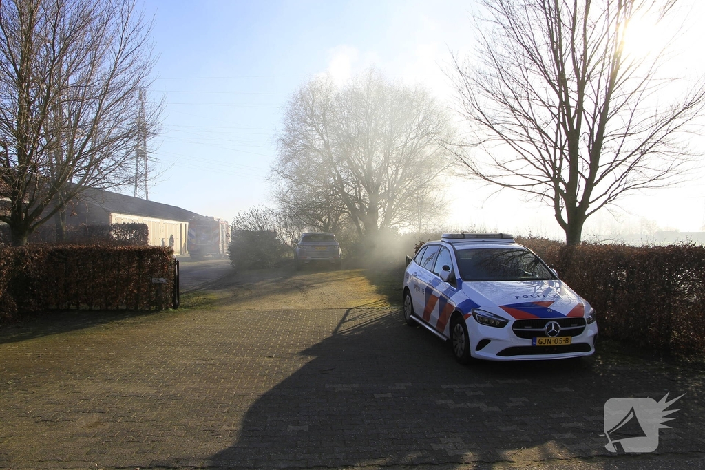 Buitenbrand veroorzaakt rookoverlast