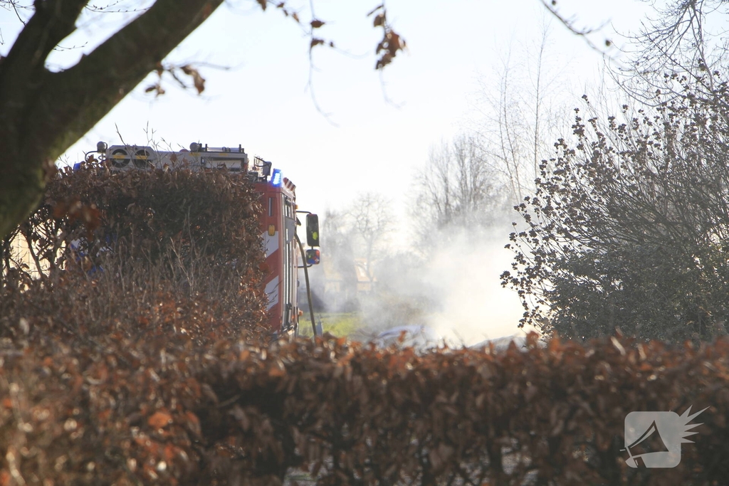 Buitenbrand veroorzaakt rookoverlast