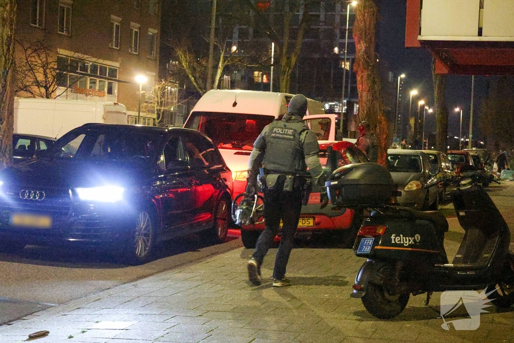 Grote inzet politie bij aanhouding