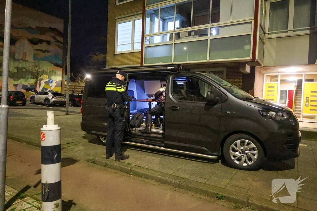 Grote inzet politie bij aanhouding