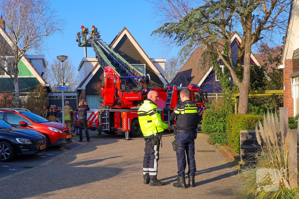 Schoorsteenbrand in woning zorgt voor onrust